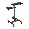 OPLITE Universal Stand with Wheels for Keyboard and Mouse - Mobile Workstation Trolley