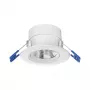 OPPLE Chiara LED įleidžiamasis prožektorius 6W 2700K šilta balta 36° baltas