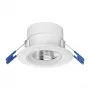 OPPLE Lighting Chiara Įleidžiamasis lubinis prožektorius 9W 675lm 3000K šilta balta 36° TRIAC reguliuojamas baltas