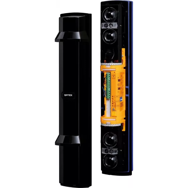 OPTEX SL-200QN(C) Smart Line 4 spindulių infraraudonųjų spindulių barjeras lauko apsaugai, 60 m nuotolis