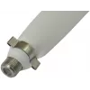 Opticum plokščias lango pravedimo kabelis F-moteris į F-moteris 25cm baltas
