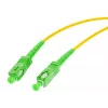 OPTIX vienmodis 9/125 simplex šviesolaidžio šuolis, 3m, SC/APC į SC/APC, 3.0mm LSZH geltona