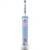 Oral-B Vitality PRO Kids Frozen elektrinis dantų šepetėlis vaikams, įkraunamas, 2 režimai, 1 šepetėlio galvutė, mėlynas
