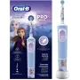 Oral-B Vitality PRO Kids Frozen elektrinis dantų šepetėlis vaikams, įkraunamas, 2 režimai, 1 šepetėlio galvutė, mėlynas
