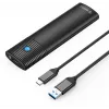 ORICO M.2 SATA SSD korpusas USB-C 5Gbps juodas PWM2-BK-EP