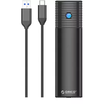 ORICO M.2 SATA SSD korpusas USB-C 5Gbps juodas PWM2-BK-EP