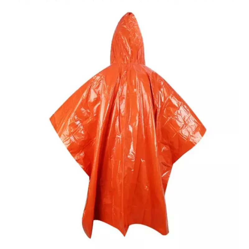Origin Outdoors Emergency Poncho Orange