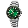 ORIS Aquis Date Calibre 400 Vyriškas automatinis laikrodis 41,50 mm Žalias ciferblatas Nerūdijančio plieno apyrankė 41270782209PE