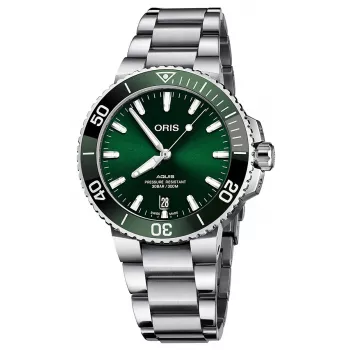 ORIS Vyriškas laikrodis 41570782205PE 41,50mm Automatinis Mėlynas Ciferblatas Nerūdijančio Plieno Apyrankė