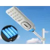 ORLLO 400W saulės LED gatvės lempa su 28W plokšte, judesio jutikliu ir nuotolinio valdymo pultu, 2713LM, 6500K