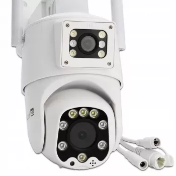 ORLLO TZ8 Dviguba 4MP+4MP 4G Wi-Fi IP kamera