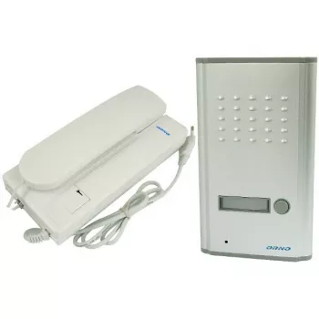 ORNO OR-DOM-RL-901/RL-3208A garso domofono sistema, 1 šeimai, 2 laidai, paviršinis montavimas, balta, 9094