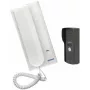ORNO OR-DOM-RL-913 Audio domofono sistema, 2 laidai, paviršinis montavimas, sidabrinė/pilka ir balta