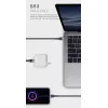 ORSEN S53 USB-C į USB-C laidas 3A 1m mėlynas