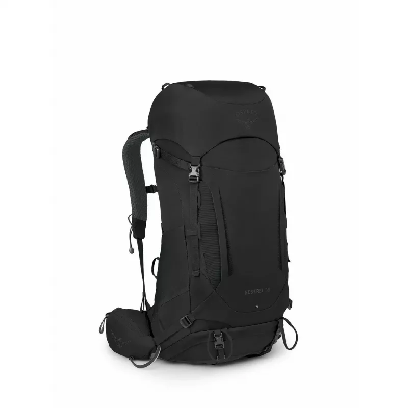 Osprey Kestrel 38 Hiking Backpack - Black L/XL