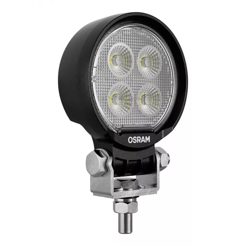 Osram ROUND WL VX80-WD LED darbinis prožektorius, 10W, 12/24V, 800lm, 6000K, platus spindulys, IP67, ECE R10, DT jungtis, 80mm