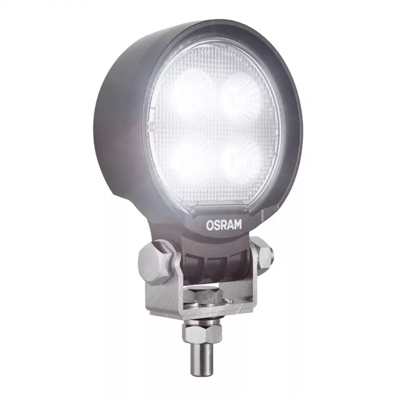 Osram ROUND WL VX80-WD LED darbinis prožektorius, 10W, 12/24V, 800lm, 6000K, platus spindulys, IP67, ECE R10, DT jungtis, 80mm