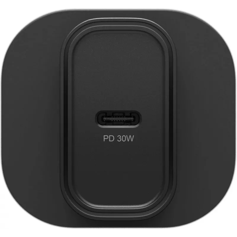 OtterBox 30W USB-C PD sieninis įkroviklis - juodas 78-81345