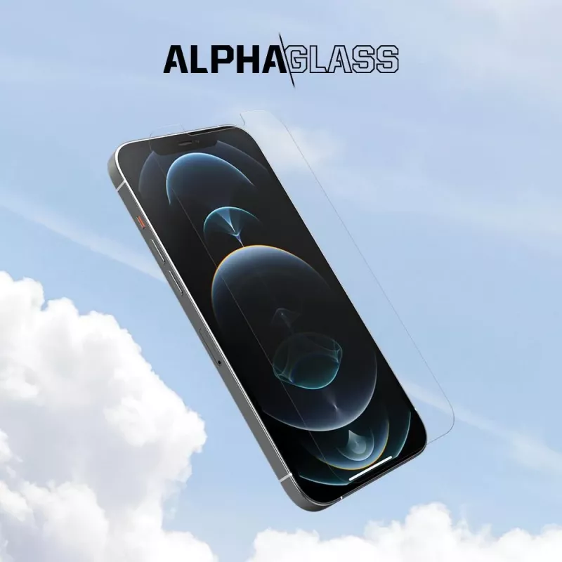 OtterBox Alpha Glass Screen Protector, skirtas iPhone 12 ir iPhone 12 Pro (77-65419)