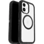 OtterBox Defender Pro XT Clear Camera Control Case, skirta iPhone 17, skaidri/juoda