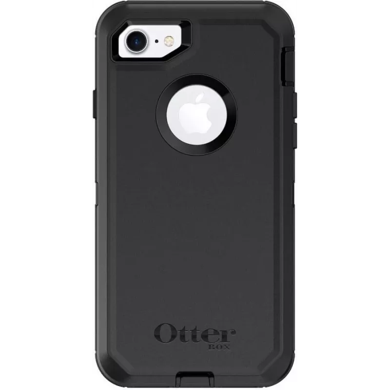 OtterBox Defender Series Apple iPhone 7 - ProPack Each - Heavy-Duty Protective Case - Polycarbonate, Synthetic Rubber - Black - for Apple iPhone 7, 8, SE (2nd Generation), SE (3rd Generation)