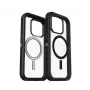 OtterBox Defender XT dėklas, skirtas Apple iPhone 15, 14, 13 - Dark Side (skaidrus/juodas)