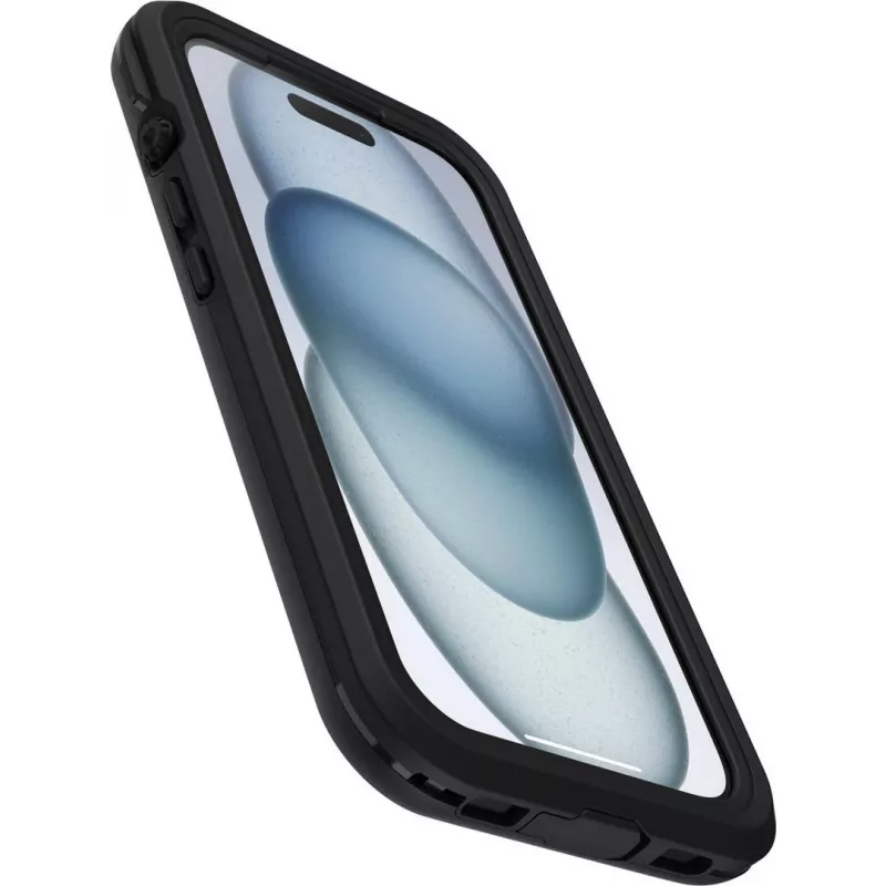 OtterBox FRE MagSafe apsauginis dėklas, skirtas Apple iPhone 15 - juodas
