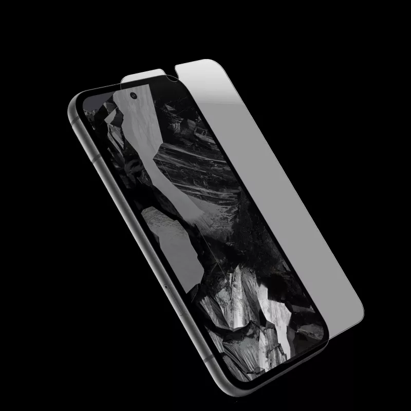 OtterBox stiklinis ekrano apsauginis stiklas, skirtas Google Pixel 8a – skaidrus grūdintas stiklas
