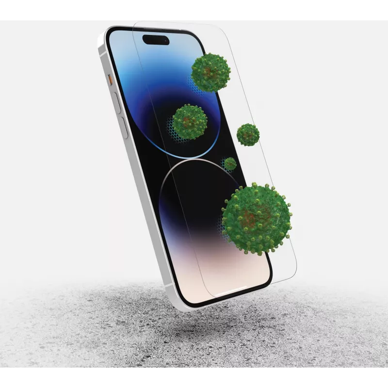 OtterBox Premium Glass priešmikrobinis ekrano apsauginis stiklas, skirtas Apple iPhone 13 / 13 Pro - skaidrus 77-96637