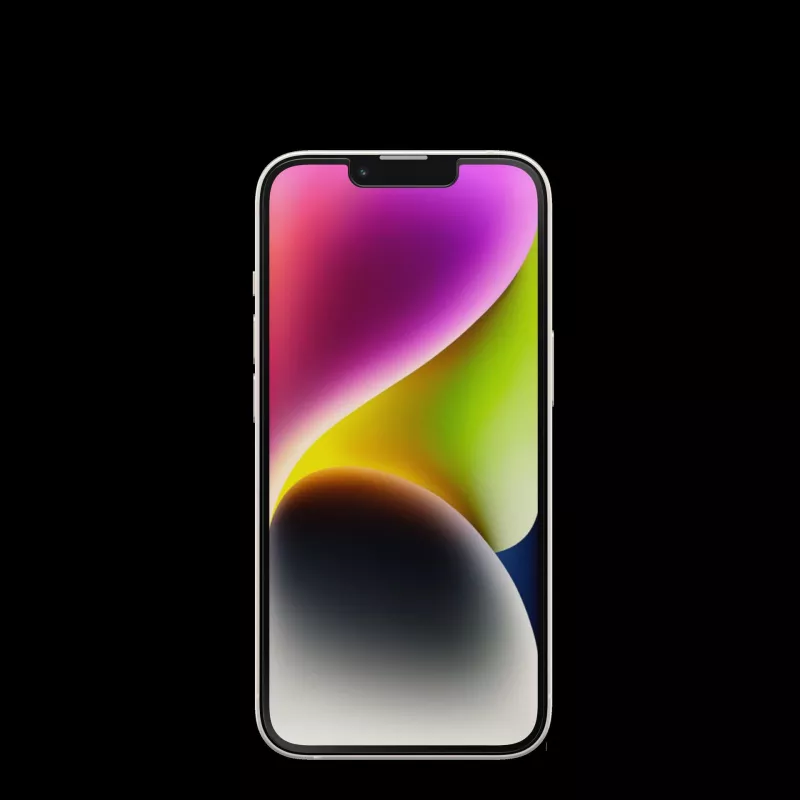 OtterBox Premium Glass Antimicrobial Series Screen Protector, skirta iPhone 14 / iPhone 13 Pro / iPhone 13 - permatoma