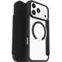 OtterBox React Folio MagSafe, skirta iPhone 17 Pro Max, skaidri/juoda