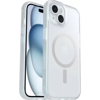 OtterBox React MagSafe Case, skirta Apple iPhone 16e/15/14/13 - skaidrus