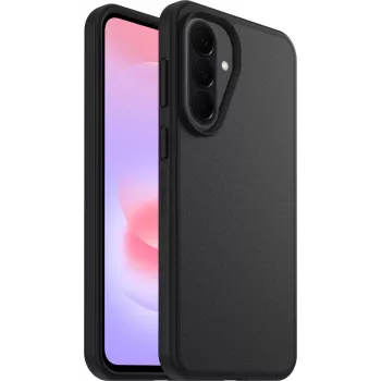 OtterBox React Samsung Galaxy A37 5G dėklas - juodas, atsparus smūgiams, itin plonas, karinės klasės apsauga nuo kritimo