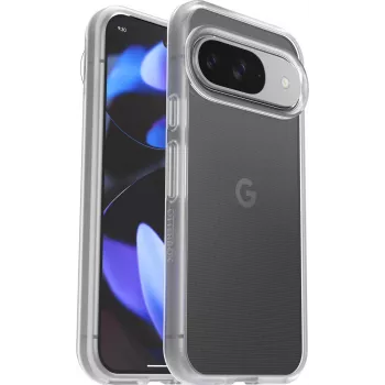 OtterBox React Series Back Cover for Google Pixel 9 / Pixel 9 Pro - Clear (Recycled Plastic)