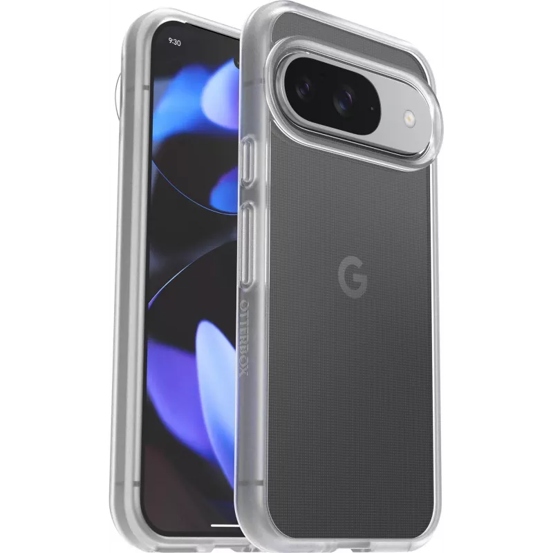 OtterBox React Series Back Cover for Google Pixel 9 / Pixel 9 Pro - Clear (Recycled Plastic)