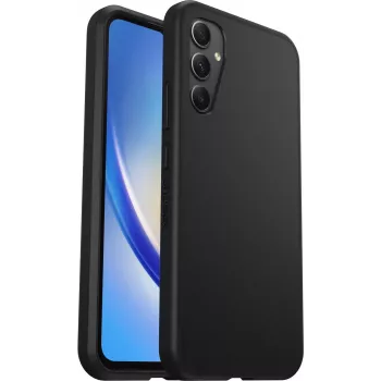 OtterBox React Series Back Cover, skirta Samsung Galaxy A34 5G, juoda, Pro Pack (77-91637)