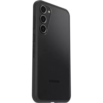 OtterBox React Series galinis dangtelis, skirtas Samsung Galaxy S23+ - antimikrobinis, Black Crystal 77-91304