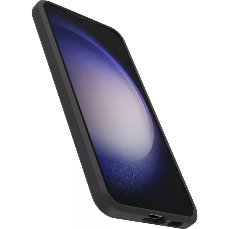 OtterBox React Series galinis dangtelis, skirtas Samsung Galaxy S23+ - antimikrobinis, Black Crystal 77-91304