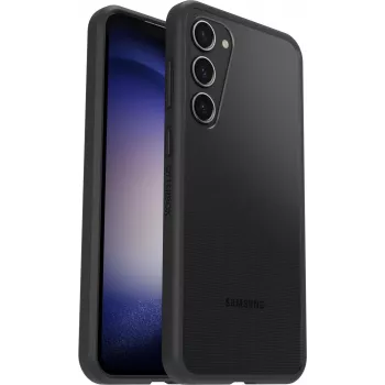 OtterBox React Series galinis dangtelis, skirtas Samsung Galaxy S23+ - antimikrobinis, Black Crystal 77-91304