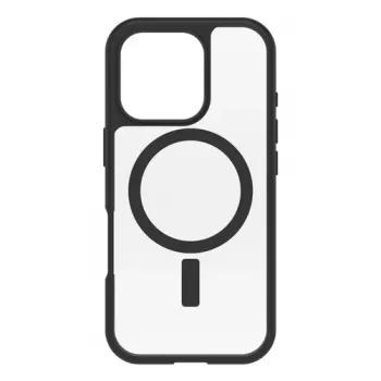 OtterBox React Series MagSafe dėklas Apple iPhone 16 Pro - juodas permatomas 77-96252