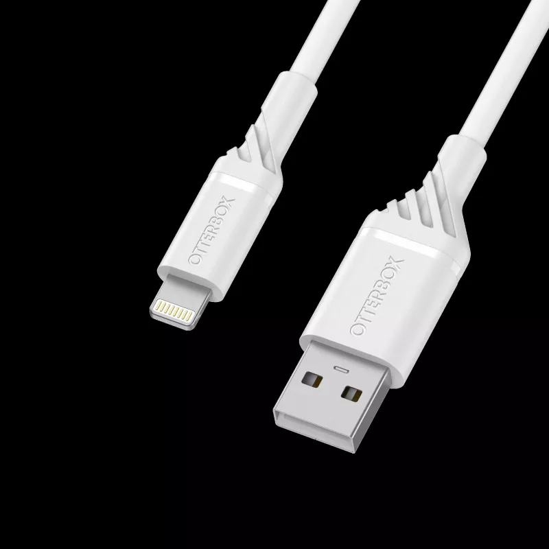 OtterBox Standard Lightning į USB-A kabelis 2m Cloud Dream White