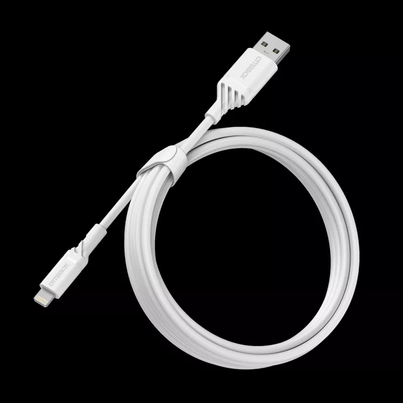 OtterBox Standard Lightning į USB-A kabelis 2m Cloud Dream White