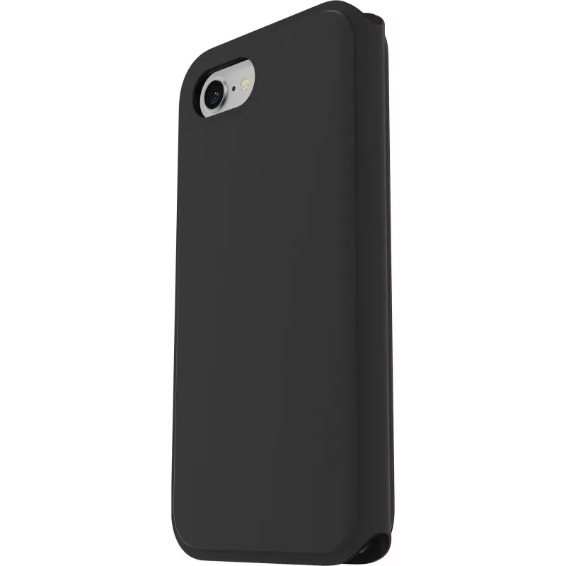 OtterBox Strada Series atlenkiamas dėklas Apple iPhone 6/6s/7/8/SE (2-oji ir 3-ioji karta) - juodas