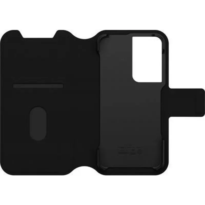 OtterBox Strada Series Via Folio dėklas, skirtas Samsung Galaxy S22 - Black Night 77-86603