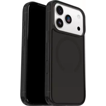 OtterBox Symmetry Clear MagSafe Series Case su fotoaparato valdymo mygtuku, skirta Apple iPhone 17 Pro - Black Mist