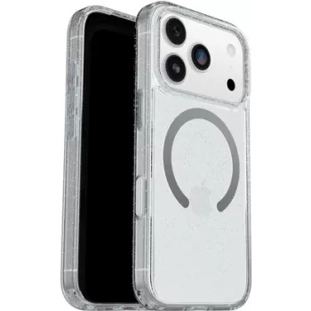 OtterBox Symmetry MagSafe CamControl iPhone 17 Pro Stardust permatomas dėklas 77-98838