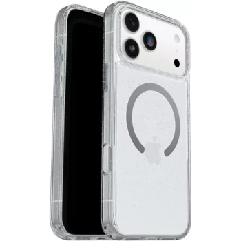 OtterBox Symmetry Series permatomas MagSafe dėklas iPhone 17 Pro Max - Stardust Clear