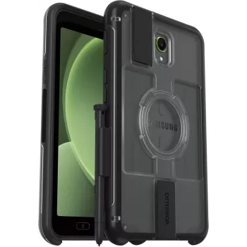 OtterBox Universe Series Dėklas, skirtas Samsung Galaxy Tab Active5 - Juodas/Skaidrus (Didmeninė pakuotė)