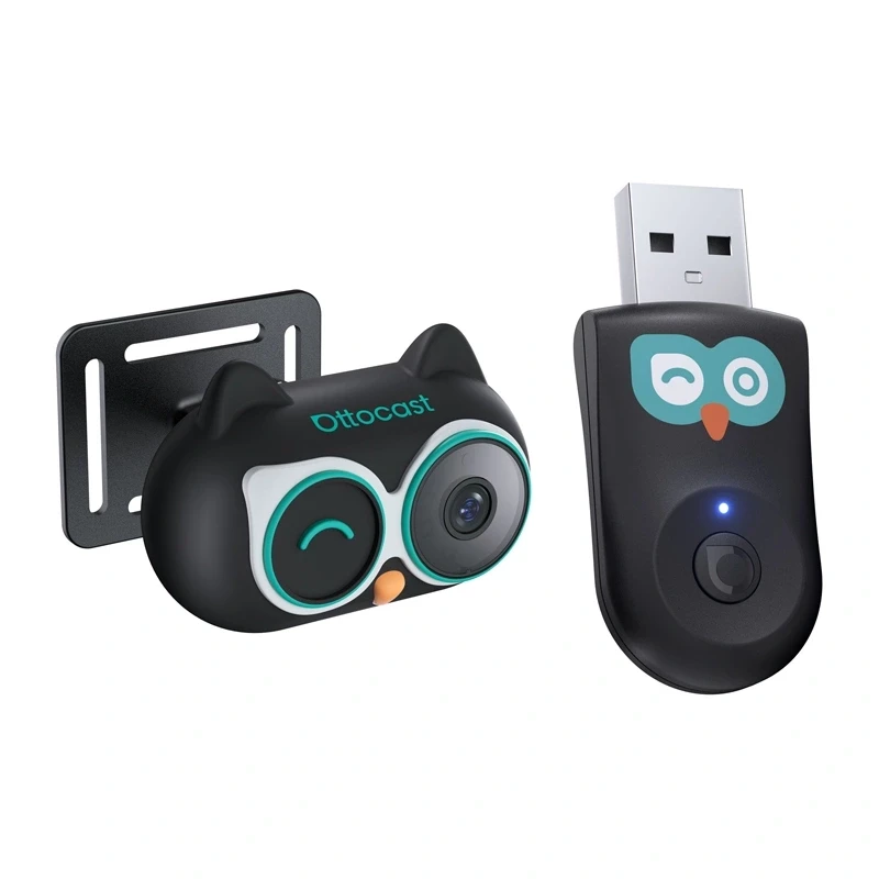 OTTOCAST CA520 belaidis „CarPlay“ adapteris su „Car Nanny“ (salono priežiūra)