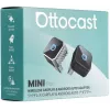 OTTOCAST Mini Cube T3 belaidis CarPlay ir Android Auto adapteris, Bluetooth 5.0, Wi-Fi 5, USB-C, juodas